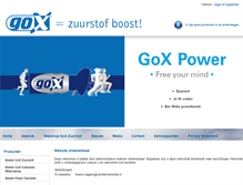 Tablet Screenshot of goxpower.nl